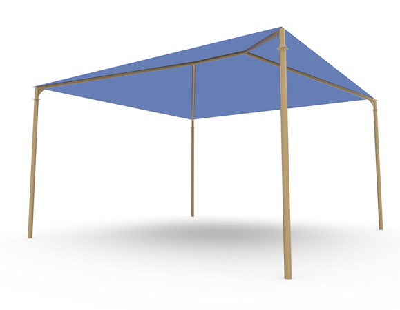 SkyWays® Hip (18'x18') Shade