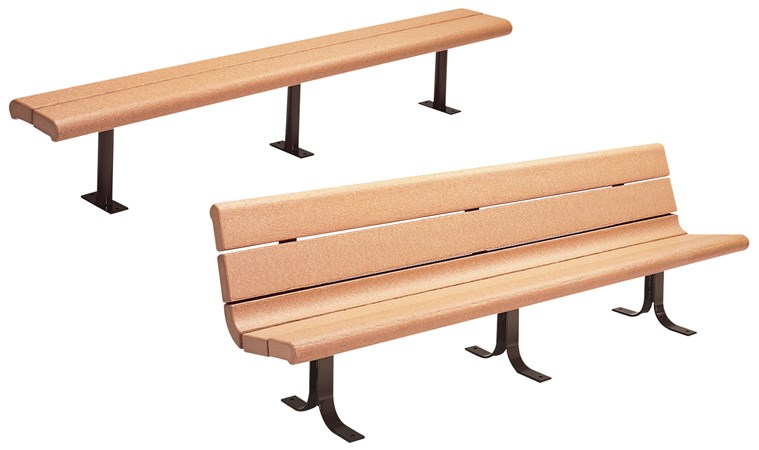 Recycled Contour Series Bench