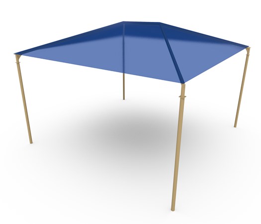 SkyWays® Hip (18'x18') Shade