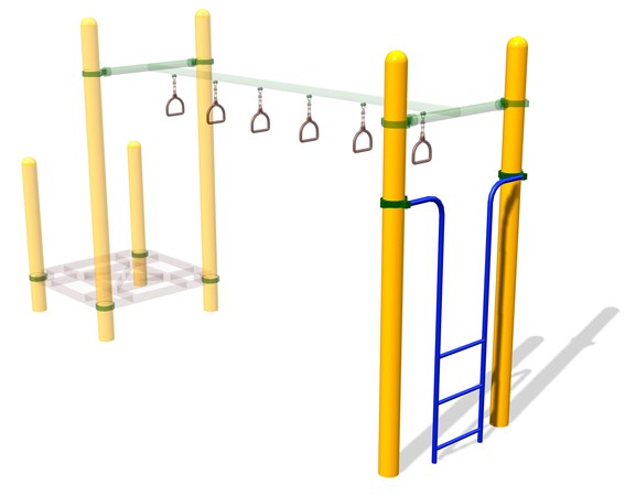 Vertical Ladder for Ring Bridge