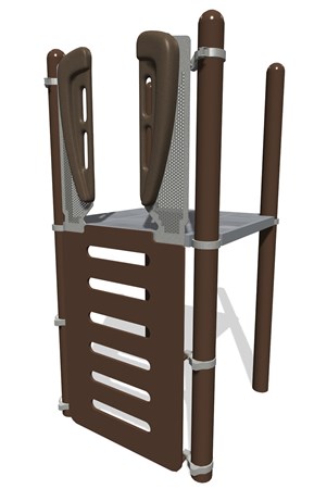 Panel Vertical Ladder w/Vibe® Handholds