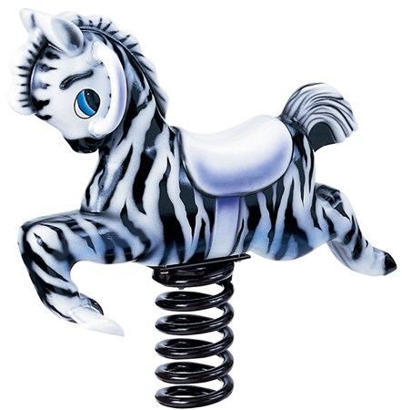 Whimsy Rider™ Zebra w/Coil Spring